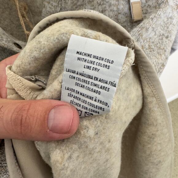 Thread Supply Pullover Snap Hand Sewn Hoodie Sweatshirt US Women's XS - Picture 6 of 7